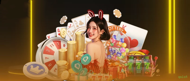 Imagem promocional da experiência de game da qslot